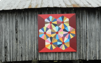 Celebrates History, Art & Scenic Beauty with Stitches in Time: A Barn Quilt Trail