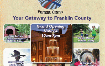 Grand Opening Franklin County 11/30 Visitors Center Set For Small Business Saturday