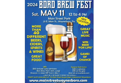 2024 Boro Brew Fest, Waynesboro