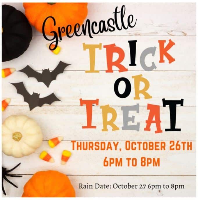 2023 Greencastle Trick or Treat Visit Franklin County PA