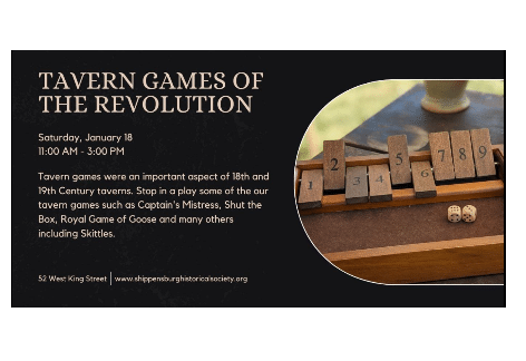 Tavern Games | Shippensburg History Center