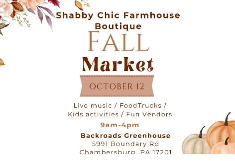 Second Annual Fall Market | Backroads Greenhouse, Chambersburg
