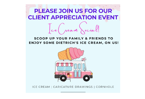 Client Appreciation Event – Ice Cream Social | The Cara Sheaffer Group with Remax 1st Advantage, Chambersburg