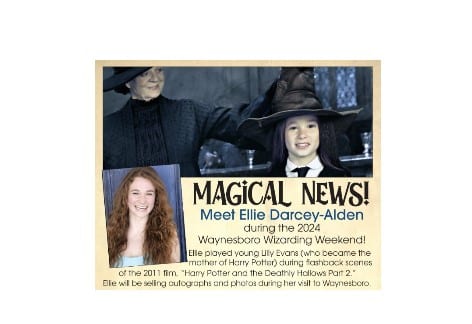 Magical News, Meet Ellie Darcey-Alden | Waynesboro Wizarding Weekend