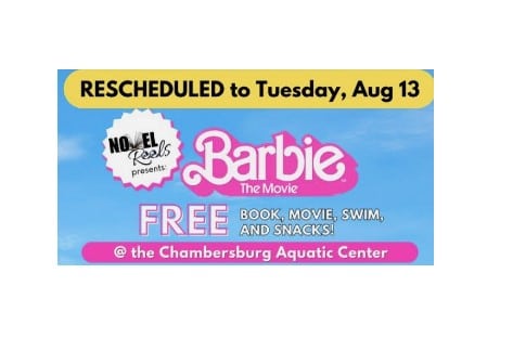 Novel Reels: Barbie Movie, Chambersburg Aquatic Center