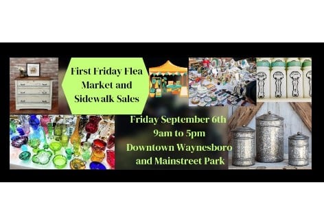 First Friday Flea Market & Sidewalk Sales | Downtown Waynesboro