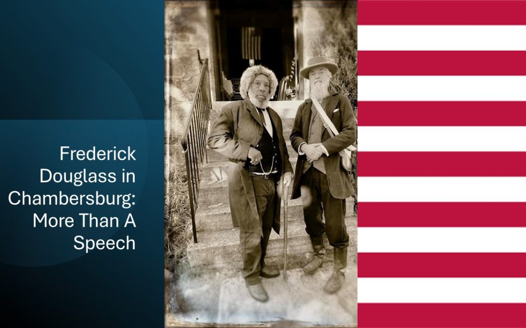 August 17 is the 165th anniversary of Douglass in Chamberssburg.