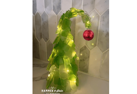 Grinchmas Seas Glass Tree Workshop | Hammer & Stain, Chambersburg