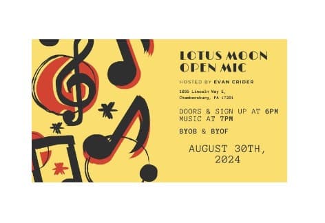 Lotus Moon Open Mic Night | Chambersburg, PA