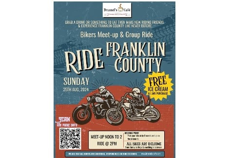 Motorcycle Meet & Ride Franklin County | Brussel’s Café, Chambersburg