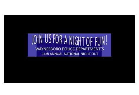 Waynesboro Police Department’s 14th Annual National Night Out | Memorial Park, Waynesboro