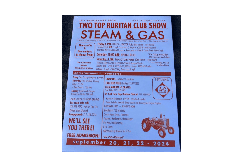 Two Top Steam & Gas Show 2024 | Two Top Ruritan, Mercersburg