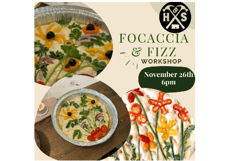 Focaccia & Fizz Workshop | Hammer & Stain, Chambersburg