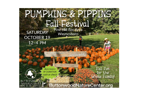 Pumpkins & Pippins Fall Festival | Buttonwood Nature Center, Waynesboro