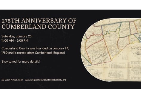 275th Anniversary of Cumberland County | Shippensburg History Center