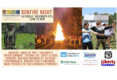 30th Anniversary: Bonfire Night | Conococheague Institute, Mercersburg