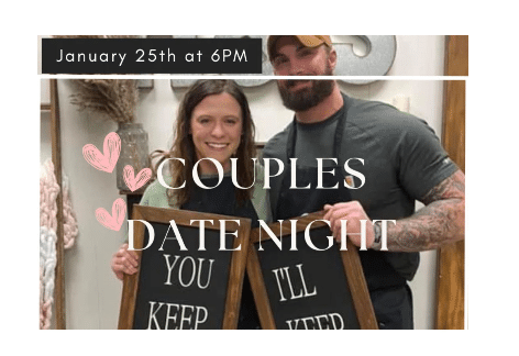 Couples Date Night Workshop | Hammer & Stain, Chambersburg