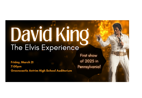 David King The Elvis Experience | Greencastle High School Auditorium